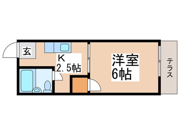 プリメ－ラの物件間取画像